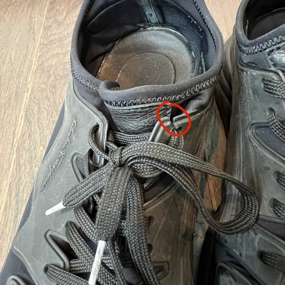 Salvatore Ferragamo Pocket Nero Men’s Sneakers - Picture 5 of 13